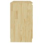 vidaXL Beistellschrank 60x36x65 cm Massivholz Kiefer vidaXL Beistellschrank 60x36x65 cm Massivholz Kiefer