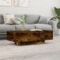vidaXL Couchtisch Räuchereiche 100x49,5x31 cm Holzwerkstoff vidaXL Couchtisch Räuchereiche 100x49,5x31 cm Holzwerkstoff
