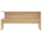 vidaXL Couchtisch Sonoma-Eiche 90x55x42,5 cm Holzwerkstoff vidaXL Couchtisch Sonoma-Eiche 90x55x42,5 cm Holzwerkstoff