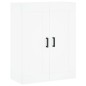 Highboard Weiß 69,5x34x180 cm Holzwerkstoff Highboard Weiß 69,5x34x180 cm Holzwerkstoff