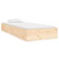 vidaXL Massivholzbett 75x190 cm vidaXL Massivholzbett 75x190 cm