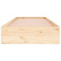 vidaXL Massivholzbett 75x190 cm vidaXL Massivholzbett 75x190 cm