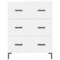Highboard Weiß 69,5x34x180 cm Holzwerkstoff Highboard Weiß 69,5x34x180 cm Holzwerkstoff