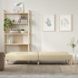 vidaXL Schlafsofa Creme Stoff vidaXL Schlafsofa Creme Stoff