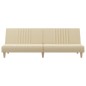 vidaXL Schlafsofa Creme Stoff vidaXL Schlafsofa Creme Stoff