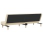 vidaXL Schlafsofa Creme Stoff vidaXL Schlafsofa Creme Stoff
