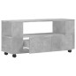 vidaXL TV-Schrank Betongrau 102x34,5x43 cm Holzwerkstoff vidaXL TV-Schrank Betongrau 102x34,5x43 cm Holzwerkstoff