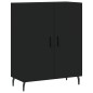 Highboard Schwarz 69,5x34x180 cm Holzwerkstoff Highboard Schwarz 69,5x34x180 cm Holzwerkstoff