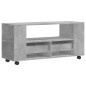 vidaXL TV-Schrank Betongrau 102x34,5x43 cm Holzwerkstoff vidaXL TV-Schrank Betongrau 102x34,5x43 cm Holzwerkstoff