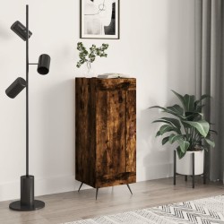 vidaXL Sideboard Räuchereiche 34,5x34x90 cm Holzwerkstoff