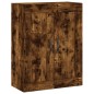 Wandschränke 2 Stk. Räuchereiche Holzwerkstoff Wandschränke 2 Stk. Räuchereiche Holzwerkstoff