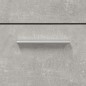 vidaXL Badschrank mit Spiegel Betongrau Holzwerkstoff vidaXL Badschrank mit Spiegel Betongrau Holzwerkstoff