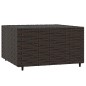 vidaXL 3-tlg. Garten-Lounge-Set mit Kissen Braun Poly Rattan vidaXL 3-tlg. Garten-Lounge-Set mit Kissen Braun Poly Rattan