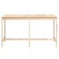 vidaXL Gartentisch 203,5x90x110 cm Massivholz Kiefer vidaXL Gartentisch 203,5x90x110 cm Massivholz Kiefer