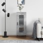 vidaXL Sideboard Betongrau 34,5x34x90 cm Holzwerkstoff vidaXL Sideboard Betongrau 34,5x34x90 cm Holzwerkstoff