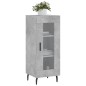 vidaXL Sideboard Betongrau 34,5x34x90 cm Holzwerkstoff vidaXL Sideboard Betongrau 34,5x34x90 cm Holzwerkstoff