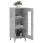 vidaXL Sideboard Betongrau 34,5x34x90 cm Holzwerkstoff vidaXL Sideboard Betongrau 34,5x34x90 cm Holzwerkstoff