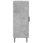 vidaXL Sideboard Betongrau 34,5x34x90 cm Holzwerkstoff vidaXL Sideboard Betongrau 34,5x34x90 cm Holzwerkstoff