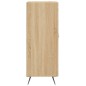 vidaXL Sideboard Sonoma-Eiche 34,5x34x90 cm Holzwerkstoff vidaXL Sideboard Sonoma-Eiche 34,5x34x90 cm Holzwerkstoff