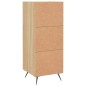 vidaXL Sideboard Sonoma-Eiche 34,5x34x90 cm Holzwerkstoff vidaXL Sideboard Sonoma-Eiche 34,5x34x90 cm Holzwerkstoff