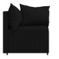 vidaXL Garten-Ecksofas mit Kissen 2 Stk. Schwarz Poly Rattan vidaXL Garten-Ecksofas mit Kissen 2 Stk. Schwarz Poly Rattan