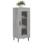vidaXL Sideboard Grau Sonoma 34,5x34x90 cm Holzwerkstoff vidaXL Sideboard Grau Sonoma 34,5x34x90 cm Holzwerkstoff