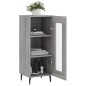 vidaXL Sideboard Grau Sonoma 34,5x34x90 cm Holzwerkstoff vidaXL Sideboard Grau Sonoma 34,5x34x90 cm Holzwerkstoff