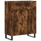 Highboard Räuchereiche 69,5x34x180 cm Holzwerkstoff Highboard Räuchereiche 69,5x34x180 cm Holzwerkstoff