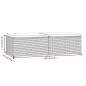 vidaXL Gartenhocker mit Kissen 2 Stk. Schwarz Poly Rattan vidaXL Gartenhocker mit Kissen 2 Stk. Schwarz Poly Rattan