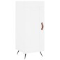 vidaXL Sideboard Weiß 34,5x34x90 cm Holzwerkstoff vidaXL Sideboard Weiß 34,5x34x90 cm Holzwerkstoff
