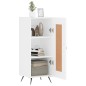 vidaXL Sideboard Weiß 34,5x34x90 cm Holzwerkstoff vidaXL Sideboard Weiß 34,5x34x90 cm Holzwerkstoff