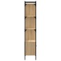 vidaXL Bücherregal mit Tür Sonoma-Eiche 44,5x30x154,5 cm Holzwerkstoff vidaXL Bücherregal mit Tür Sonoma-Eiche 44,5x30x154,5 cm Holzwerkstoff