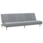 vidaXL Schlafsofa Hellgrau Stoff vidaXL Schlafsofa Hellgrau Stoff
