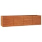 vidaXL Hochbeet Rostig 320x80x77 cm Cortenstahl vidaXL Hochbeet Rostig 320x80x77 cm Cortenstahl