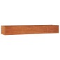 vidaXL Hochbeet Rostig 320x80x45 cm Cortenstahl vidaXL Hochbeet Rostig 320x80x45 cm Cortenstahl