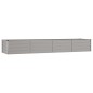 vidaXL Hochbeet Rostig 320x80x45 cm Cortenstahl vidaXL Hochbeet Rostig 320x80x45 cm Cortenstahl