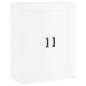 vidaXL Highboard Hochglanz-Weiß 69,5x34x180 cm Holzwerkstoff vidaXL Highboard Hochglanz-Weiß 69,5x34x180 cm Holzwerkstoff