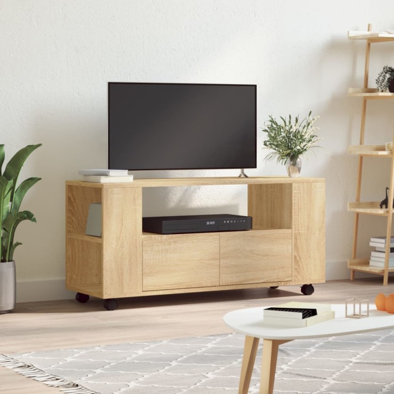 vidaXL TV-Schrank Sonoma-Eiche 102x34,5x43 cm Holzwerkstoff vidaXL TV-Schrank Sonoma-Eiche 102x34,5x43 cm Holzwerkstoff