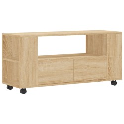 vidaXL TV-Schrank Sonoma-Eiche 102x34,5x43 cm Holzwerkstoff