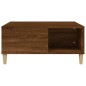 vidaXL Couchtisch Braun Eichen-Optik 80x80x36,5 cm Holzwerkstoff vidaXL Couchtisch Braun Eichen-Optik 80x80x36,5 cm Holzwerkstoff