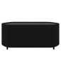 vidaXL 4-tlg. Garten-Lounge-Set mit Kissen Schwarz Poly Rattan vidaXL 4-tlg. Garten-Lounge-Set mit Kissen Schwarz Poly Rattan