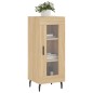 vidaXL Sideboard Sonoma-Eiche 34,5x34x90 cm Holzwerkstoff vidaXL Sideboard Sonoma-Eiche 34,5x34x90 cm Holzwerkstoff