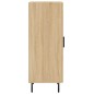 vidaXL Sideboard Sonoma-Eiche 34,5x34x90 cm Holzwerkstoff vidaXL Sideboard Sonoma-Eiche 34,5x34x90 cm Holzwerkstoff