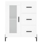 Highboard Weiß 69,5x34x180 cm Holzwerkstoff Highboard Weiß 69,5x34x180 cm Holzwerkstoff