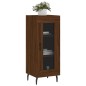 vidaXL Sideboard Braun Eichen-Optik 34,5x34x90 cm Holzwerkstoff vidaXL Sideboard Braun Eichen-Optik 34,5x34x90 cm Holzwerkstoff