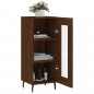 vidaXL Sideboard Braun Eichen-Optik 34,5x34x90 cm Holzwerkstoff vidaXL Sideboard Braun Eichen-Optik 34,5x34x90 cm Holzwerkstoff