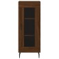vidaXL Sideboard Braun Eichen-Optik 34,5x34x90 cm Holzwerkstoff vidaXL Sideboard Braun Eichen-Optik 34,5x34x90 cm Holzwerkstoff