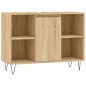 vidaXL Badschrank Sonoma-Eiche 80x33x60 cm Holzwerkstoff vidaXL Badschrank Sonoma-Eiche 80x33x60 cm Holzwerkstoff