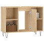 vidaXL Badschrank Sonoma-Eiche 80x33x60 cm Holzwerkstoff vidaXL Badschrank Sonoma-Eiche 80x33x60 cm Holzwerkstoff