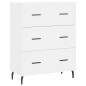 Highboard Weiß 69,5x34x180 cm Holzwerkstoff Highboard Weiß 69,5x34x180 cm Holzwerkstoff
